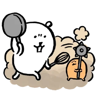 Sticker from Kakao Joke bear 7