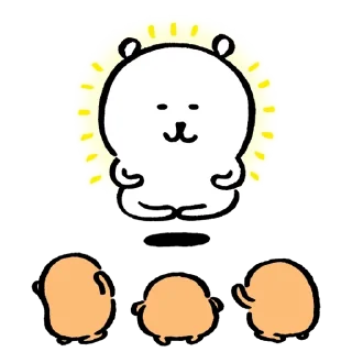 🙏 emoji [Kakao] Joke Bear with Friends Telegram sticker 4 of 16