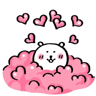 🥰 emoji [Kakao] Joke Bear with Friends Telegram sticker 1 of 16