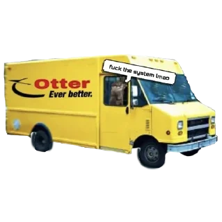 Sticker from The Otter Diaries