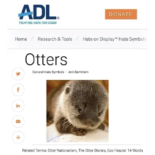 Sticker from The Otter Diaries