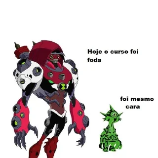 Sticker from faz o curso man