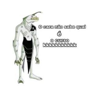 Sticker from faz o curso man