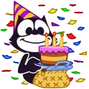 🎂 emoji Jimmy Free Telegram sticker 24 of 50