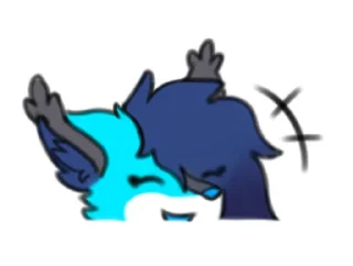 Sticker from Céu Estrelado - cyan