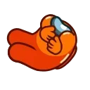 😂 emoji Among us ✨ Telegram sticker 6 of 25