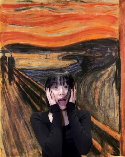 😱 emoji Alba's sticker pack (@darkakamibot) Telegram sticker 17 of 55