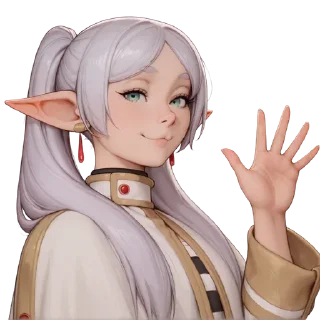 🧡 emoji 🧡 @DalamWorld 
Elf Face 🧡 Telegram sticker 6 of 18