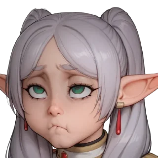🧡 emoji 🧡 @DalamWorld 
Elf Face 🧡 Telegram sticker 18 of 18