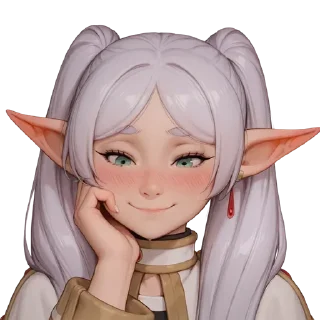 🧡 emoji 🧡 @DalamWorld 
Elf Face 🧡 Telegram sticker 9 of 18