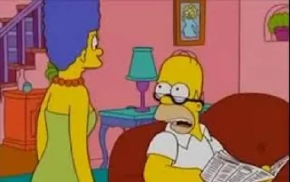 🧐 emoji Simpson _frases Telegram sticker 17 of 28