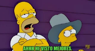 😩 emoji Simpson _frases Telegram sticker 19 of 28