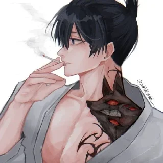 Sticker from Aki [ @Fischersenpai ]