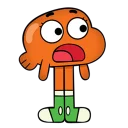 😧 emoji O Incrível Mundo de Gumball Telegram sticker 18 of 96