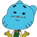 🙂 emoji O Incrível Mundo de Gumball Telegram sticker 23 of 96