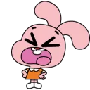 😫 emoji O Incrível Mundo de Gumball Telegram sticker 10 of 96
