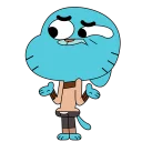 🤷‍♂ emoji O Incrível Mundo de Gumball Telegram sticker 19 of 96