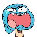 😨 emoji O Incrível Mundo de Gumball Telegram sticker 20 of 96