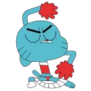 😌 emoji O Incrível Mundo de Gumball Telegram sticker 14 of 96