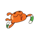 😌 emoji O Incrível Mundo de Gumball Telegram sticker 16 of 96