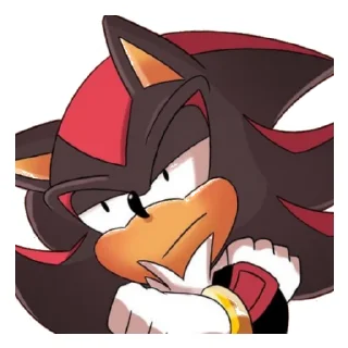 Sticker from Shadow the Hedgehog