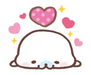 Sticker from bella's pack