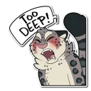 😩 emoji Snow Rippard Telegram sticker 21 of 24