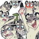 👨 emoji Snow Rippard Telegram sticker 14 of 24