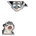 😯 emoji Snow Rippard Telegram sticker 10 of 24