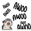 🐶 emoji Snow Rippard Telegram sticker 20 of 24