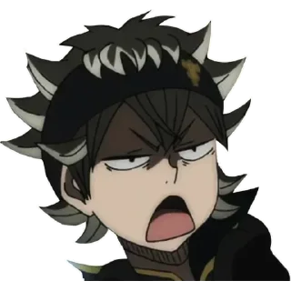 Sticker from Black Clover
