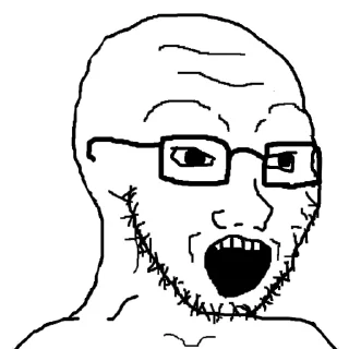 Sticker from Wojak