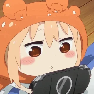 🐹 emoji [Umaru chan] ~ @ulsoliza Telegram sticker 17 of 60