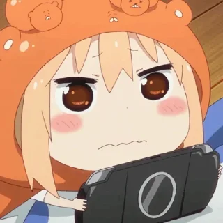 🐹 emoji [Umaru chan] ~ @ulsoliza Telegram sticker 18 of 60