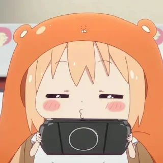 🐹 emoji [Umaru chan] ~ @ulsoliza Telegram sticker 23 of 60