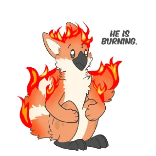 🐓 emoji Orange Chicken Telegram sticker 10 of 21