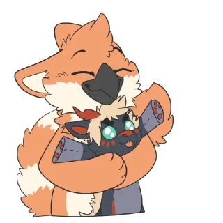 🧸 emoji Orange Chicken Telegram sticker 13 of 21