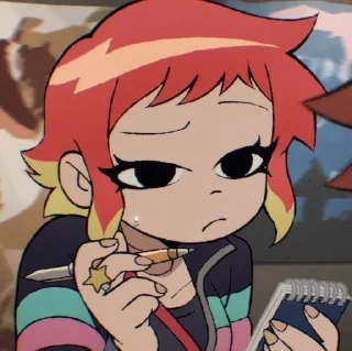 🌟 emoji Scott Pilgrim[@Kurailonely] Telegram sticker 17 of 120
