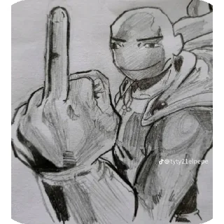 🖕 emoji XD XD XD Telegram sticker 5 of 120