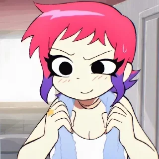 🌟 emoji Scott Pilgrim[@Kurailonely] Telegram sticker 22 of 120