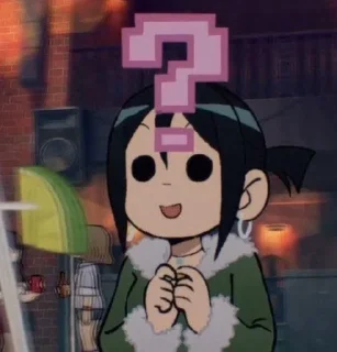 🌟 emoji Scott Pilgrim[@Kurailonely] Telegram sticker 10 of 120