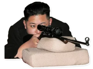 🔫 emoji Best Korea Telegram sticker 18 of 120