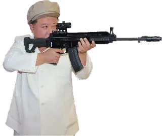 🔫 emoji Best Korea Telegram sticker 19 of 120