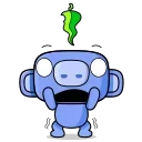 😱 emoji Wumpus Beyond Telegram sticker 17 of 30