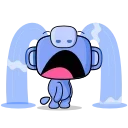 😭 emoji Wumpus Beyond Telegram sticker 21 of 30