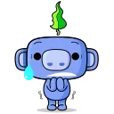 😱 emoji Wumpus Beyond Telegram sticker 12 of 30
