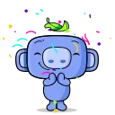🥳 emoji Wumpus Beyond Telegram sticker 13 of 30