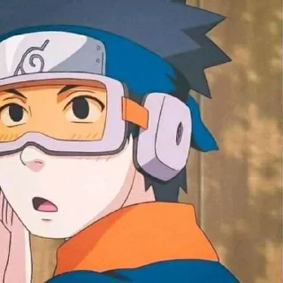 🤔 emoji Obito by Marlon Telegram sticker 14 of 14