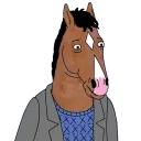😟 emoji Bojack ( @blue56sky ) Telegram sticker 24 of 113