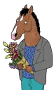 💐 emoji Bojack ( @blue56sky ) Telegram sticker 20 of 113